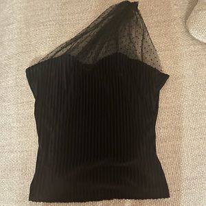 Shein One Shoulder Blouse